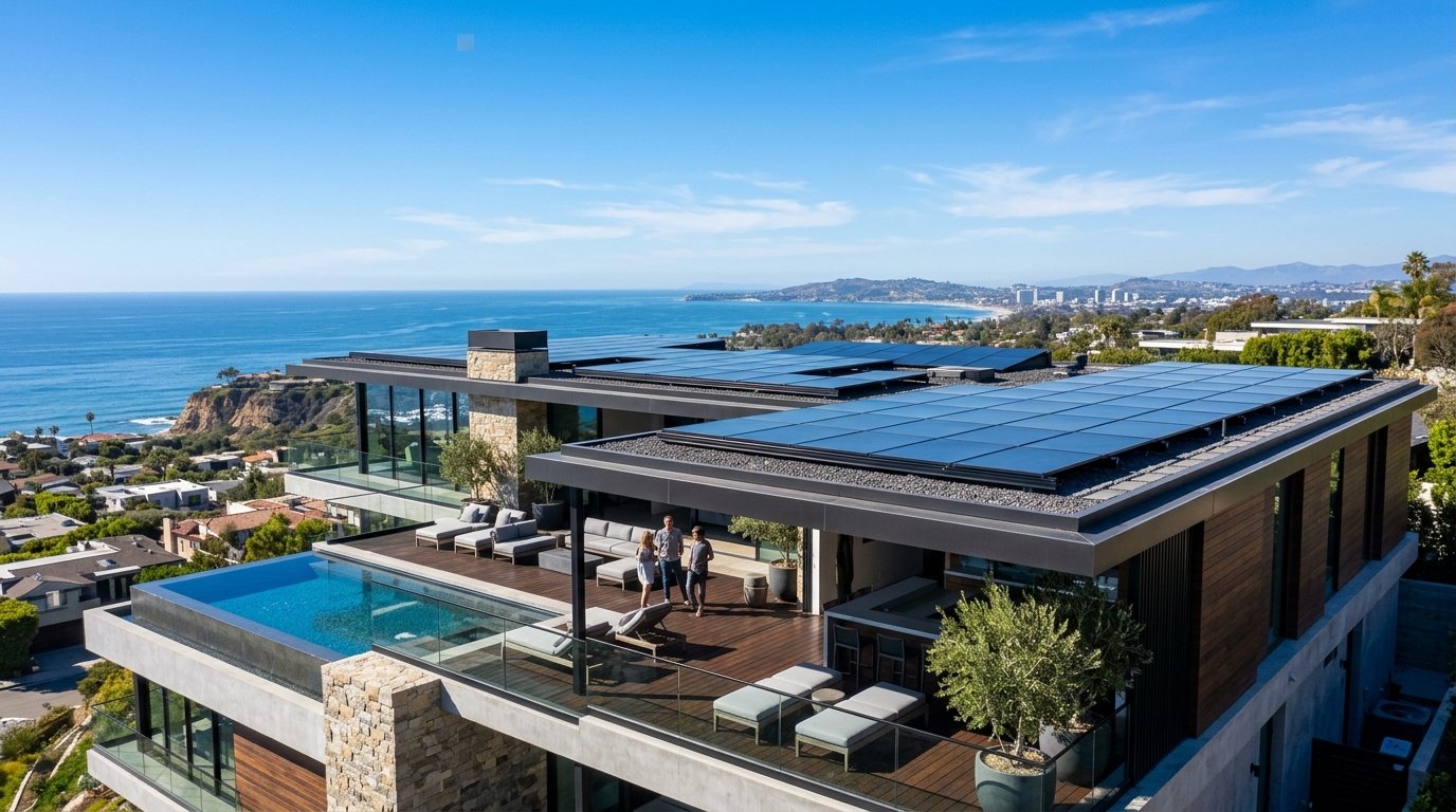 Villa Solar Installation